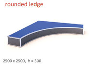 Rounded ledge